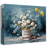 Pezzi di puzzle semplici benedetti 1000 pezzi